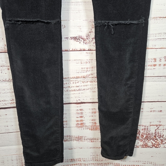 PAIGE black corduroy skinny pants - Picture 5 of 16